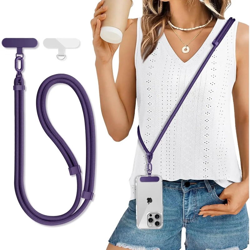String Tension Clip - Cordon universel réglable pour téléphone, sangle