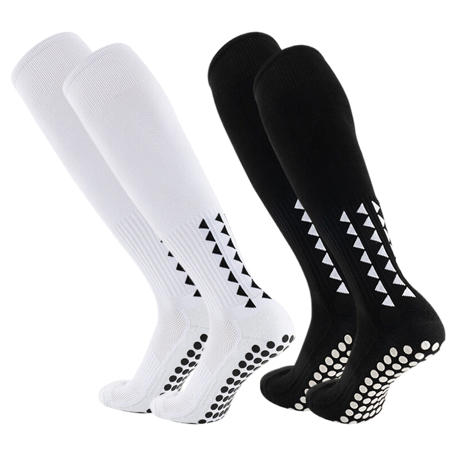 Ankle Support Badminton - 1 paire de chaussettes antidérapantes longues