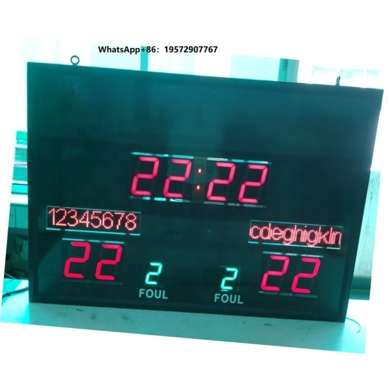 Scoreboard Digital - Tableau de score électronique numérique sans