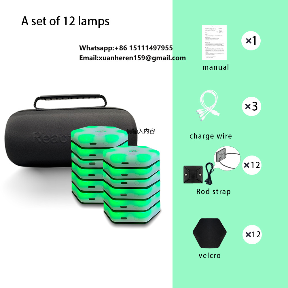 Badminton Equipment - Lampe de réaction pour entraînement de