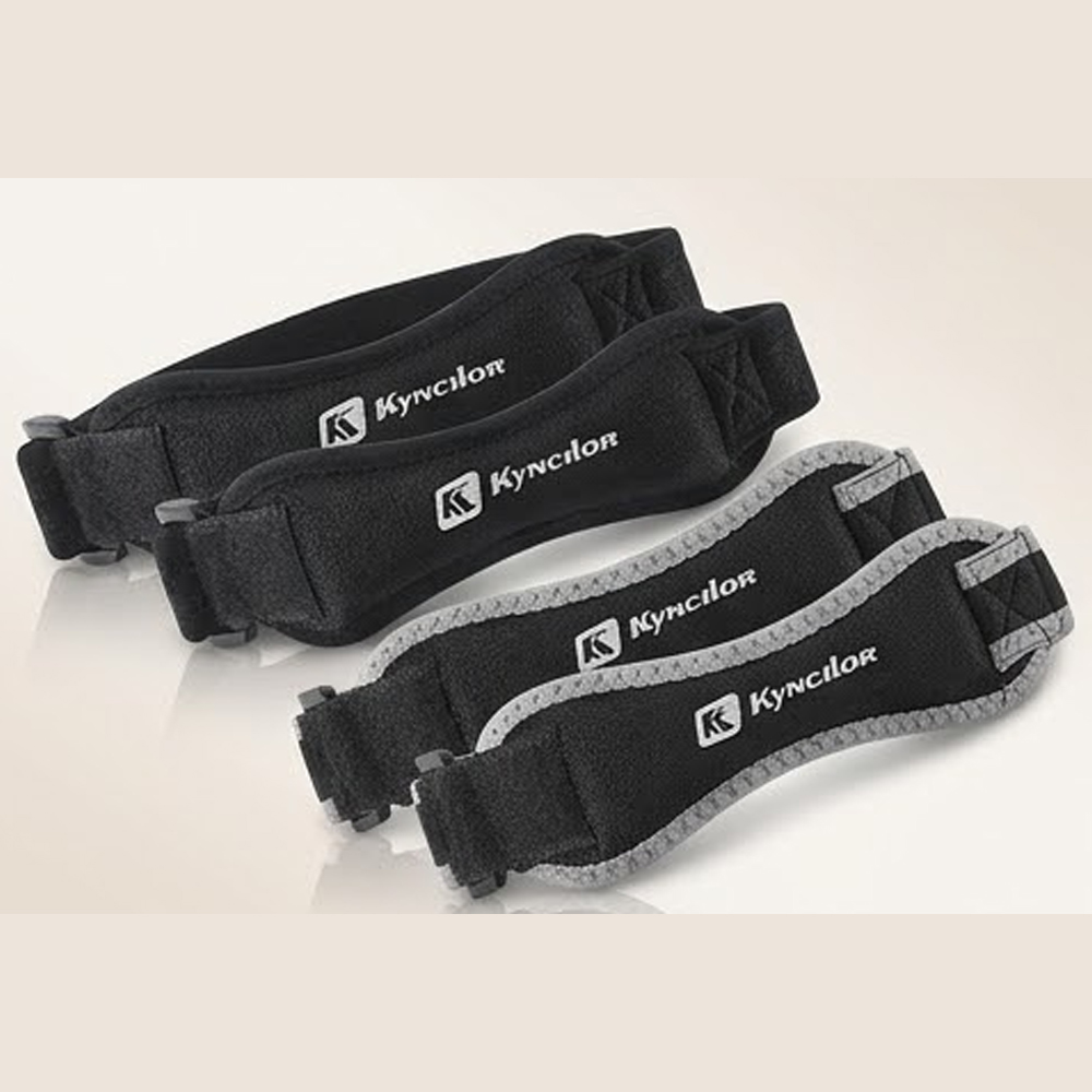 Badminton Fun - 2 Sangles Rotuliennes de Protection Sportive