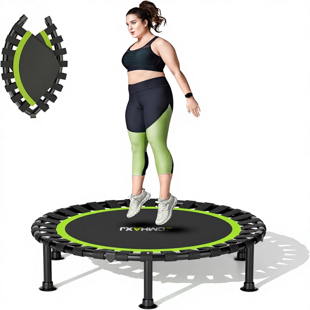 Training Net Mini - Mini trampoline pliable 40 pouces avec