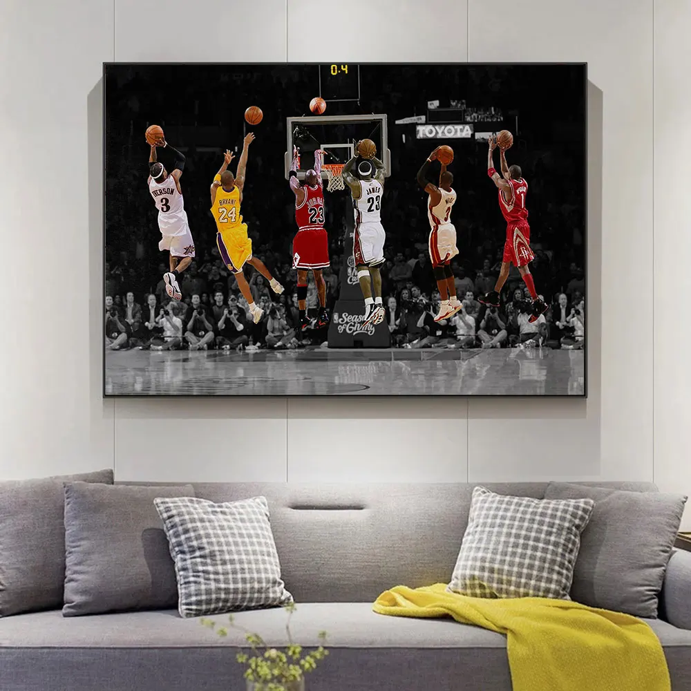 Badminton Zone - Affiche de star du basketball avec