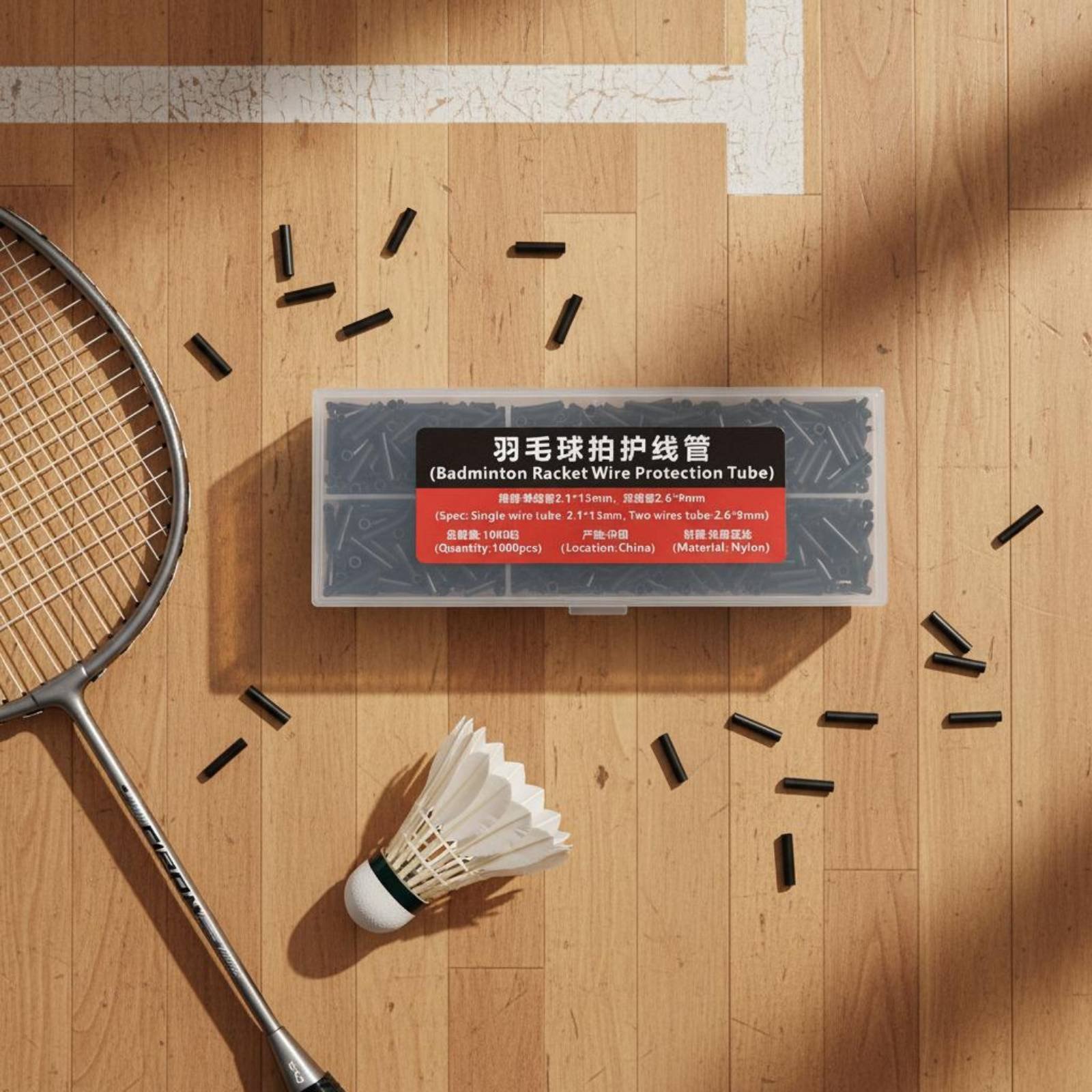Badminton Ina - Kit de 1000 œillets simples et