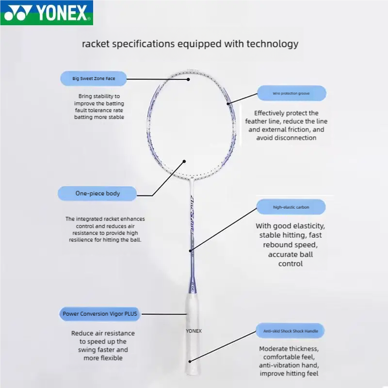 Raquette de badminton YONEX AR - Badminton Yonex Nanoflare avis et prix