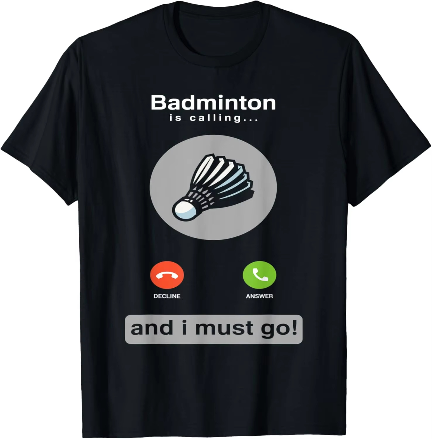 T-shirt de badminton amusant a - Badminton Quotes Funny avis et prix