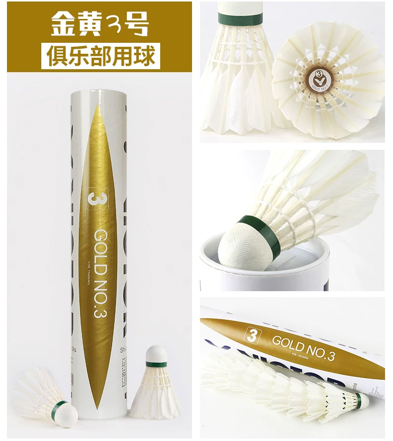 12 pièces/tube Victor Gold1/Go - Badminton Youtube avis et prix