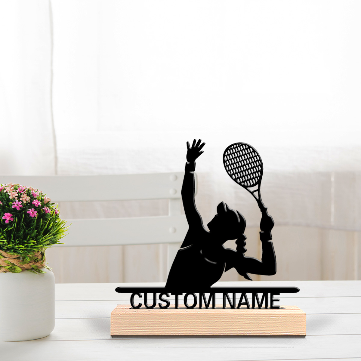Statues de Badminton en métal  - Badminton Fun avis et prix