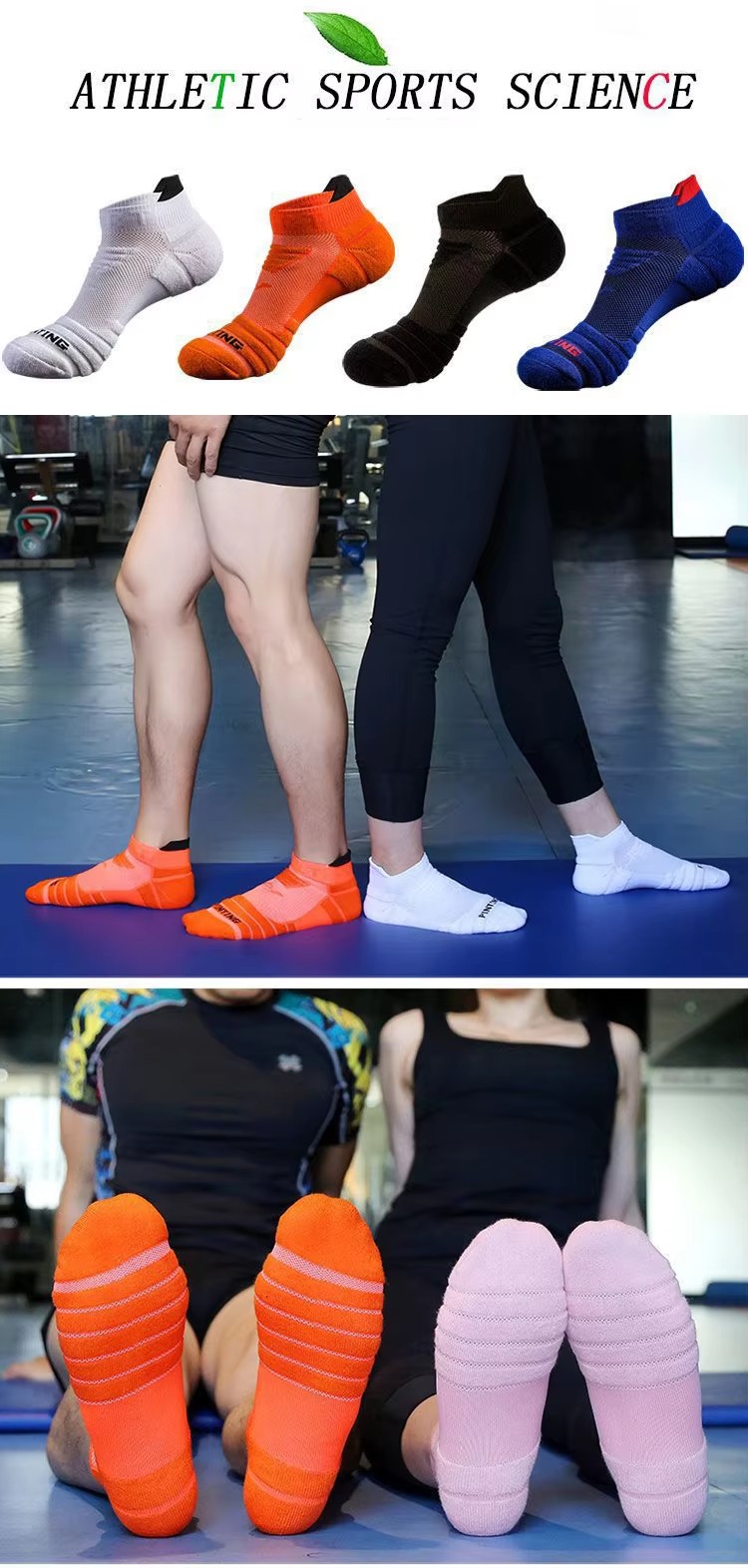 Chaussettes de sport pour homm - Ankle Support Badminton avis et prix
