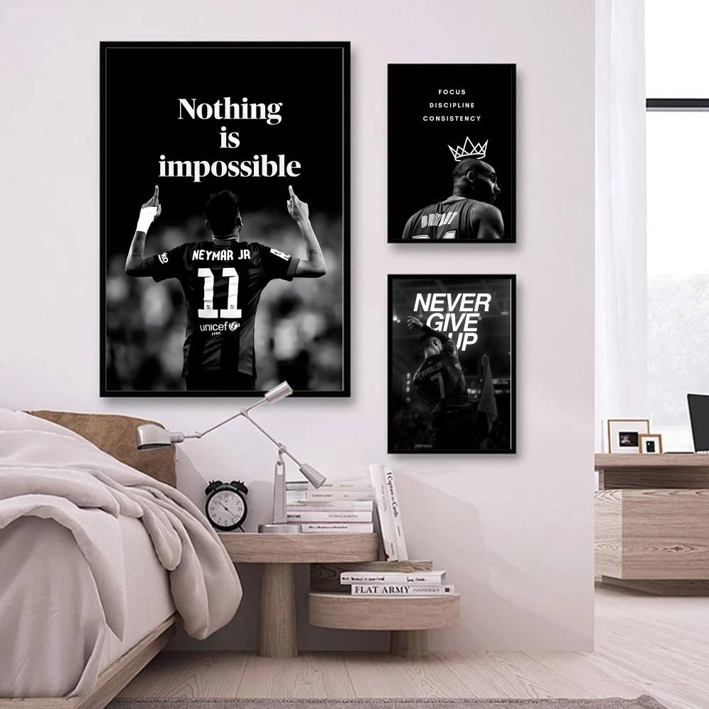 Affiche de citation inspirante - Badminton Zone avis et prix