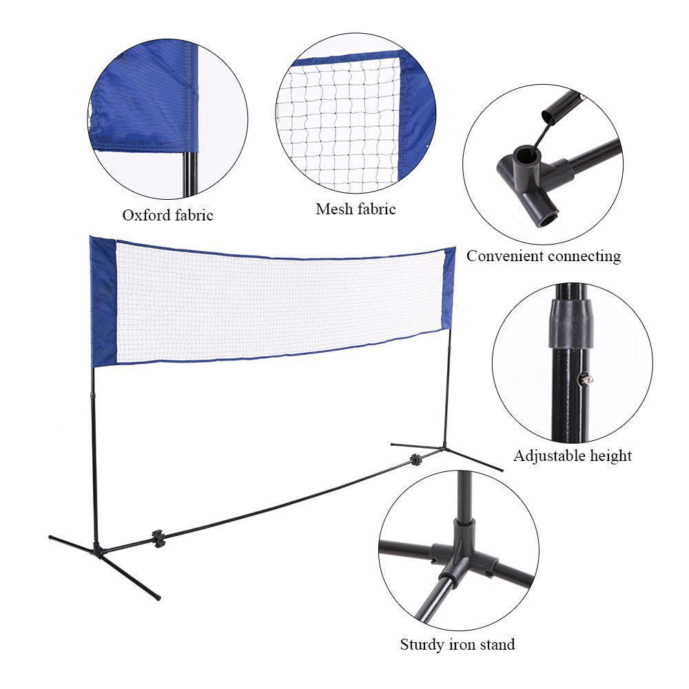 Kit de filet de badminton d'ex - Badminton Ina avis et prix