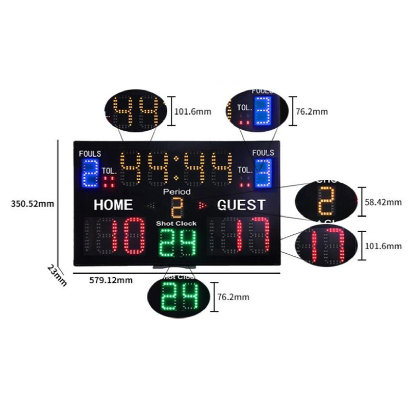 Tableau d'affichage de basket- - Scoreboard Digital avis et prix