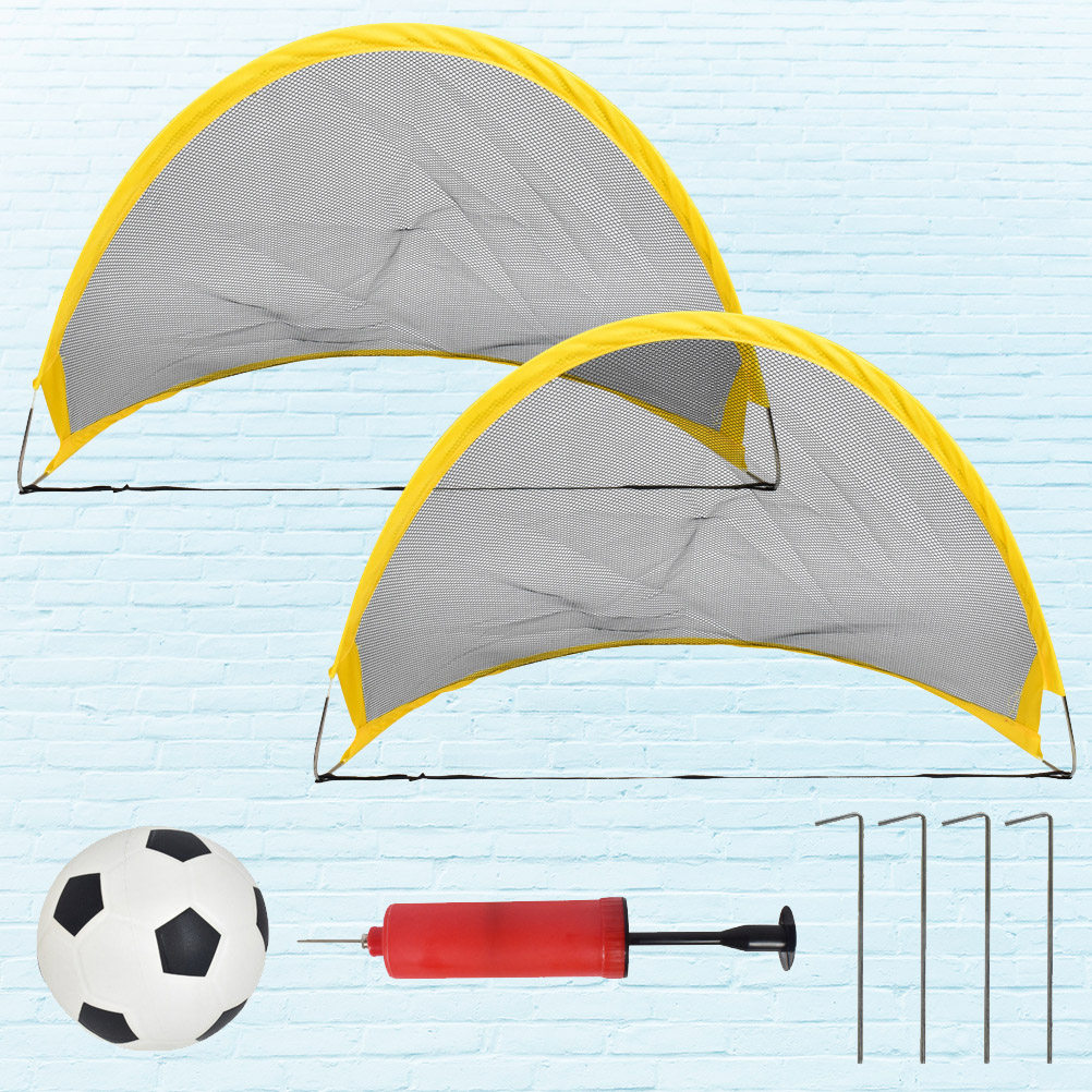 Lot de 2 buts de football pop- - Training Net Mini avis et prix